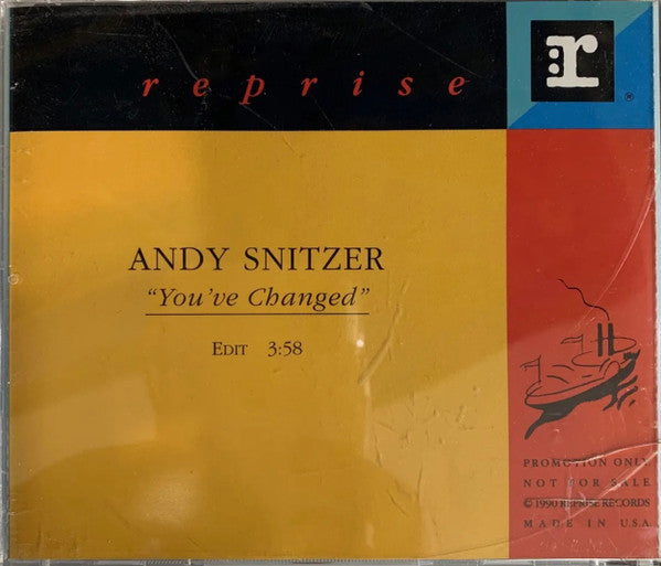 Andy Snitzer : You've Changed (CD, Single, Promo)